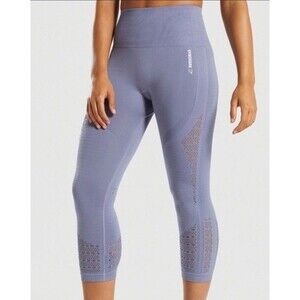 Gymshark Women’s Size XXSmall Lilac Pastel Purple Seamless Energy Leggings